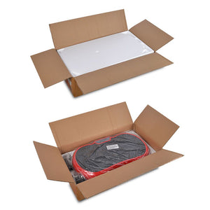 Everfit Vibration Machine Platform | Vibrator Resistance Rope | Home Fitness | Red