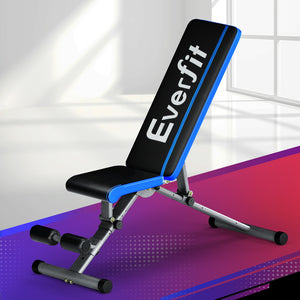 Everfit Weight Bench | Adjustable FID Bench Press | Home Gym | 330kg Capacity