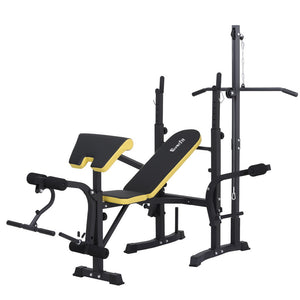 Everfit Weight Bench | 14in1 Press Multi-Station Fitness Home Gym Equipment