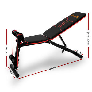 Everfit Weight Bench | Adjustable FID Bench Press | Home Gym | 150kg Capacity