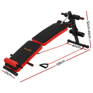 Everfit Weight Bench | Sit Up Bench Press | Foldable | Home Gym Equipment
