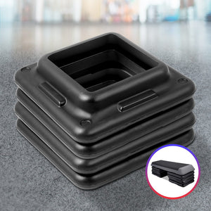 Everfit 4X Aerobic Step Riser | Exercise Stepper Block | Gym | Home Fitness
