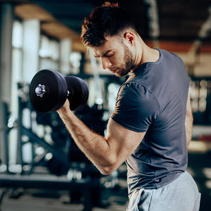 Everfit 25kg Dumbbell Set | Weight Plates | Dumbbells | Lifting Bench