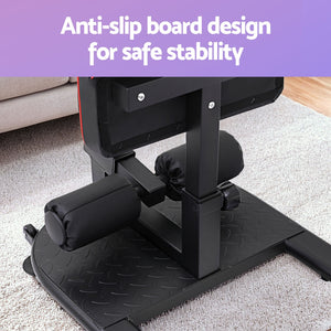 Everfit Deep Sissy Squat Weight Bench | Adjustable Leg Extension | Strength Training