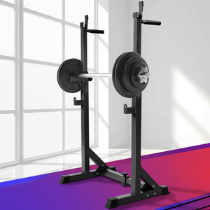 Everfit Weight Bench | Adjustable Squat Rack | Home Gym Equipment | 300kg