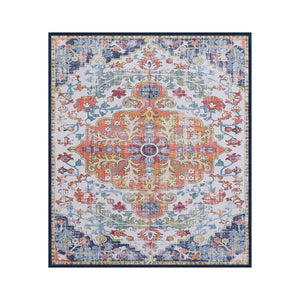 Bohemian Doormat | 50x80cm | Short Pile | Non-Slip Entryway Mat