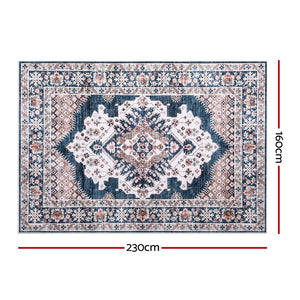 Washable Persian Style Rug | 160x230cm | Large Area Carpet