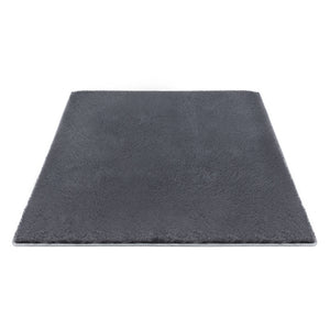 Extra Large Shag Rug | 200x290cm | Plush Carpet | Grey