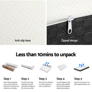 Giselle Bedding | Memory Foam Mattress | Bed Cool Gel | Non Spring | 25cm | Single