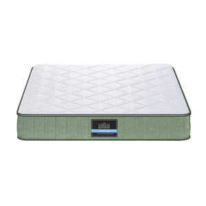 Memory Foam Mattress 25cm | Dual Layer Cool Charcoal Foam | Zipper Cover | Double Size