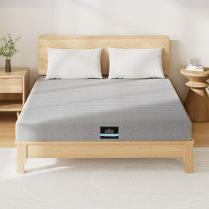 Bedding Memory Foam Mattress 15cm | Cool Gel Charcoal | 7-Zone Support | Bamboo Cover | Double Size