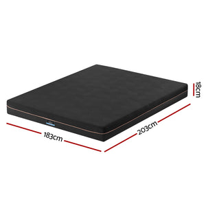 Memory Foam Mattress 18cm | King Size | Green Tea & Cool Gel Layers