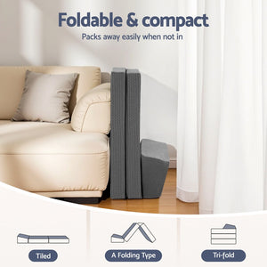 Tri-Fold Folding Mattress | Sleeping & Camping Floor Cushion