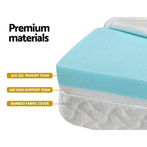 Giselle Bedding Foldable Mattress | Foam Cot Bed | Cool Gel Comfort
