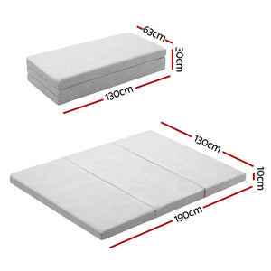 3-Foldable Mattress | Folding Foam Design | Double Size