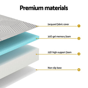 3-Foldable Mattress | Folding Foam Design | Double Size