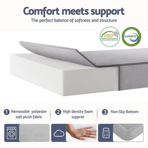 4-Fold Sofa Bed Mattress | Folding Sleeping Camping Cushion