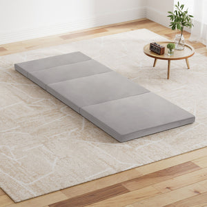 4-Fold Sofa Bed Mattress | Folding Sleeping Camping Cushion