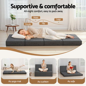 Foldable Foam Mattress | Portable Mat | Double