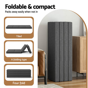 Foldable Foam Mattress | Portable Mat | Queen