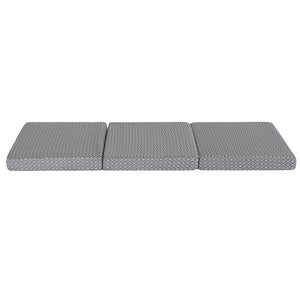 Tri-Fold Memory Foam Sofa Bed | Camping Cushion Mattress
