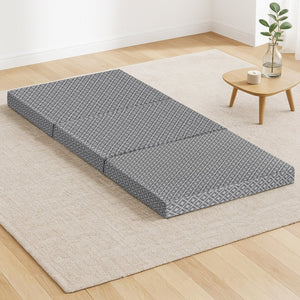 Tri-Fold Memory Foam Sofa Bed | Camping Cushion Mattress
