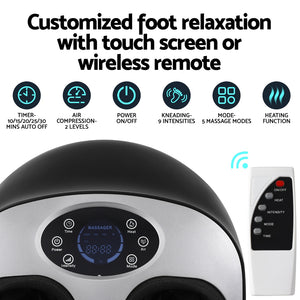Livemor Foot Massager | Kneading + Heat | Electric