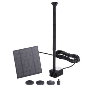 Solar Pond Pump | Submersible Water Fountain Kit | 2.6FT