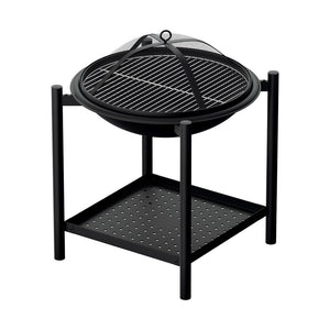 Grillz Fire Pit BBQ Grill | 2-in-1 | Outdoor