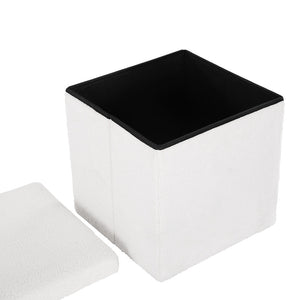 Ottoman Storage | Foot Stool | Vanity Square | Teddy