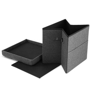 Foldable Ottoman Footrest | Storage Stool | Compact Design