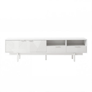 Artiss TV Unit Entertainment Unit Storage Cabinet Drawer 200cm White