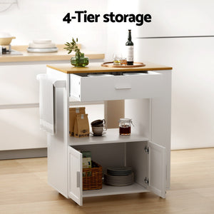 Kitchen Island | Trolley | Rolling Serving Cart