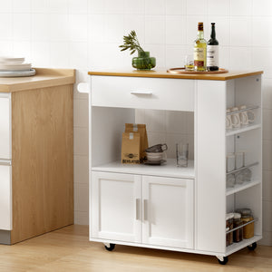 Kitchen Island | Trolley | Rolling Serving Cart