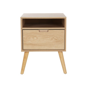 Bedside Table Drawers | Side Table Shelf | Storage Cabinet | Nightstand | GORR
