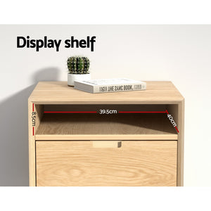 Bedside Table Drawers | Side Table Shelf | Storage Cabinet | Nightstand | GORR