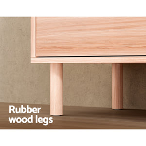 Artiss Chest of Drawers | 6 Drawer Cabinet | Dresser Table | Tallboy Storage | Bedroom | Pine