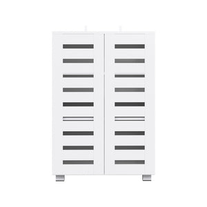 Artiss Shoe Cabinet 20 Pairs 5-tier White Alster