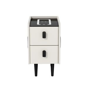 Smart Bedside Table | Wireless Charging | AIDA | White