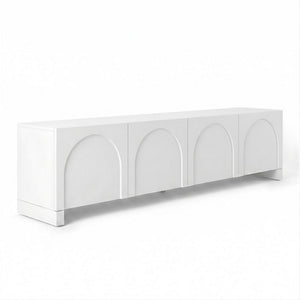 Artiss TV Unit Entertainment Unit Storage Cabinet Adjustable Shelf 180cm White