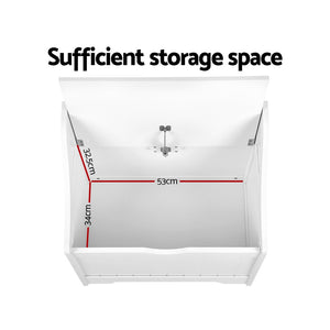 Toy Box Chest | Children Storage | Clothes Toys Organizer | Square