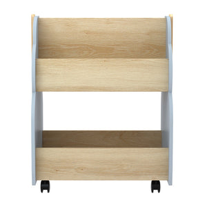 Toy Box Bookshelf | Storage Bookcase Organizer | Display Shelf