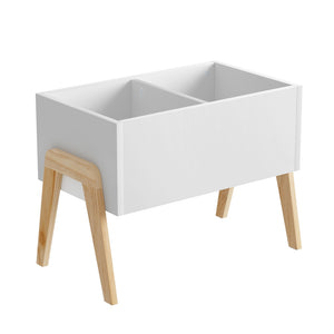 Kids Toy Box Chest Storage Bin | Wooden Cabinet Organizer