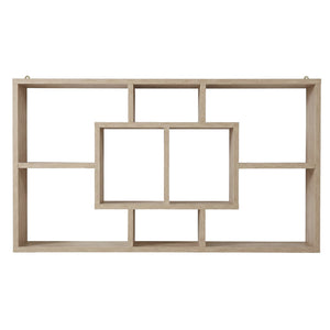 Wall Mounted Floating Bookshelf | Display Shelf | Wood Finish