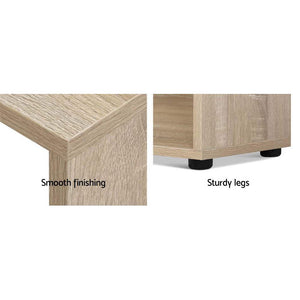 Computer Desk | Bookshelf | Oak | 130CM