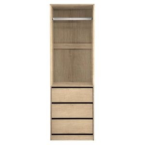 Wardrobe Closet | Clothes Storage Organiser | Pine Finish