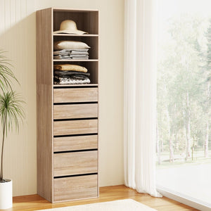 Tallboy Cabinet | 6 Drawers | Pine Finish