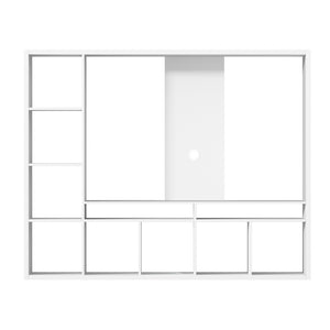 Entertainment Center Unit | TV Stand | TV Cabinet | Open Shelves | 183CM | White