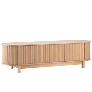 TV Unit | Entertainment Storage Cabinet | 160cm | Pine Finish