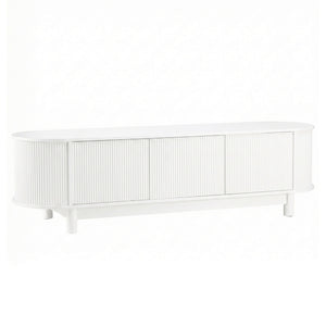 TV Unit 160cm | Entertainment Unit | Storage Cabinet | White